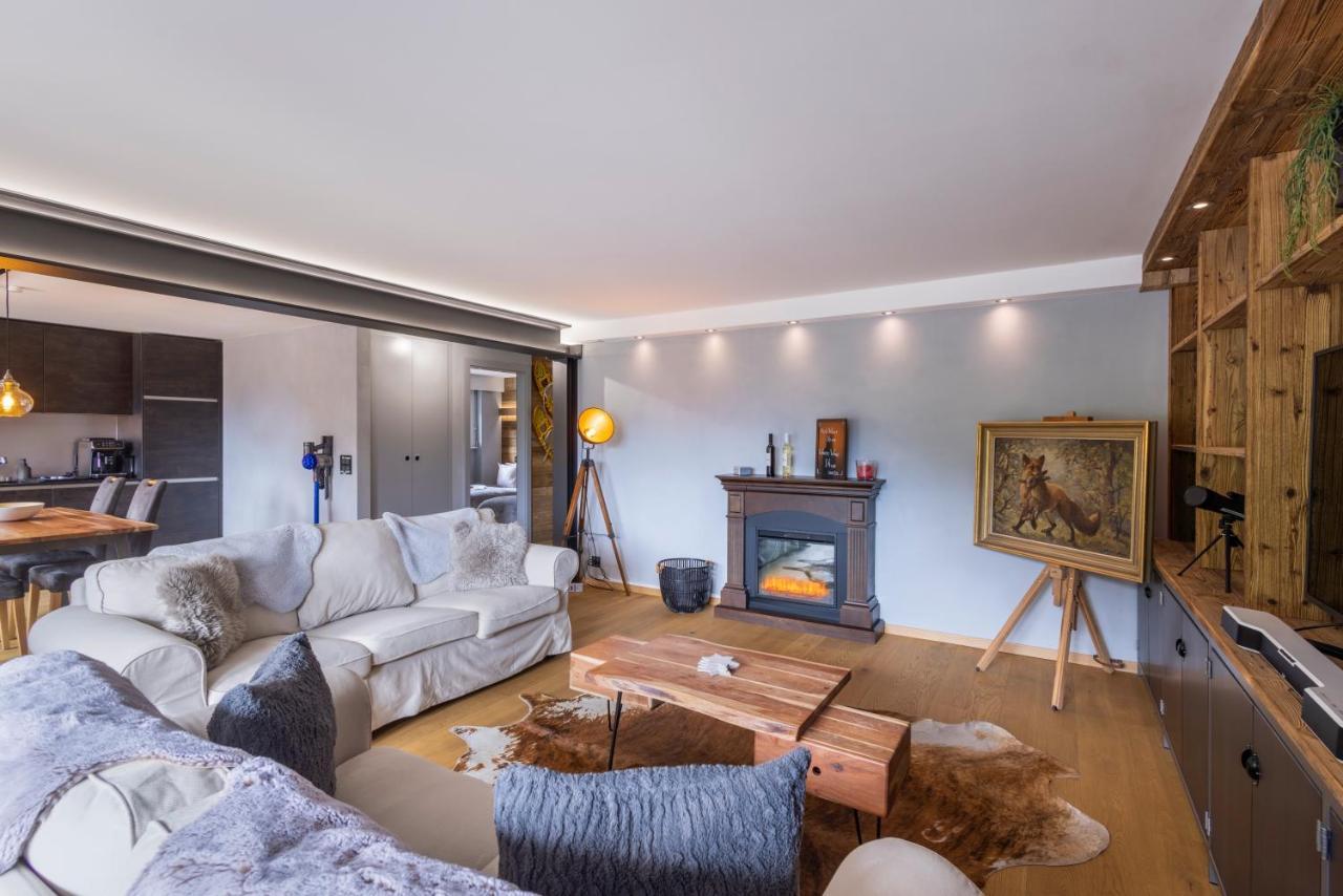 Ferienwohnung Lucky Fox Leukerbad Exterior foto