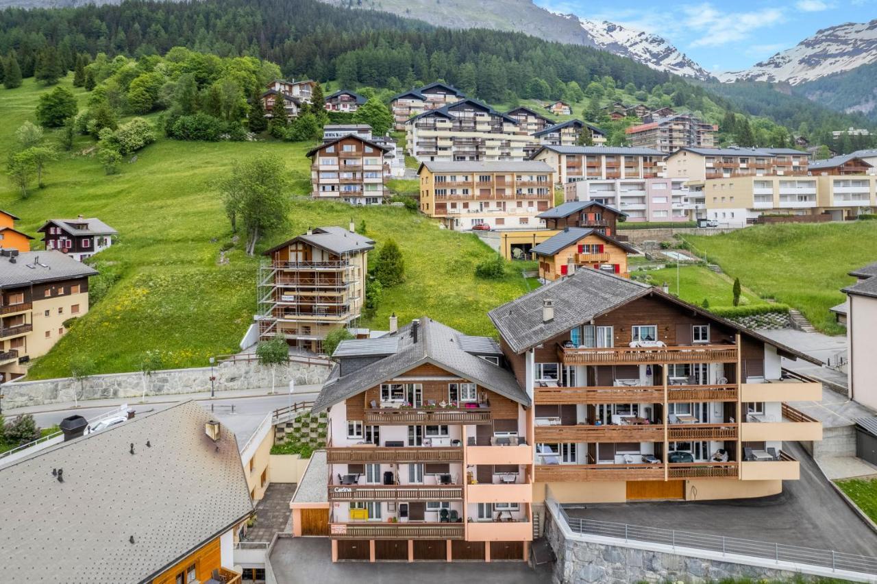 Ferienwohnung Lucky Fox Leukerbad Exterior foto