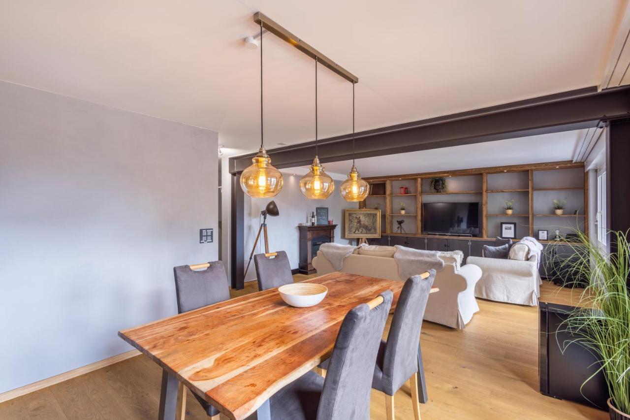 Ferienwohnung Lucky Fox Leukerbad Exterior foto