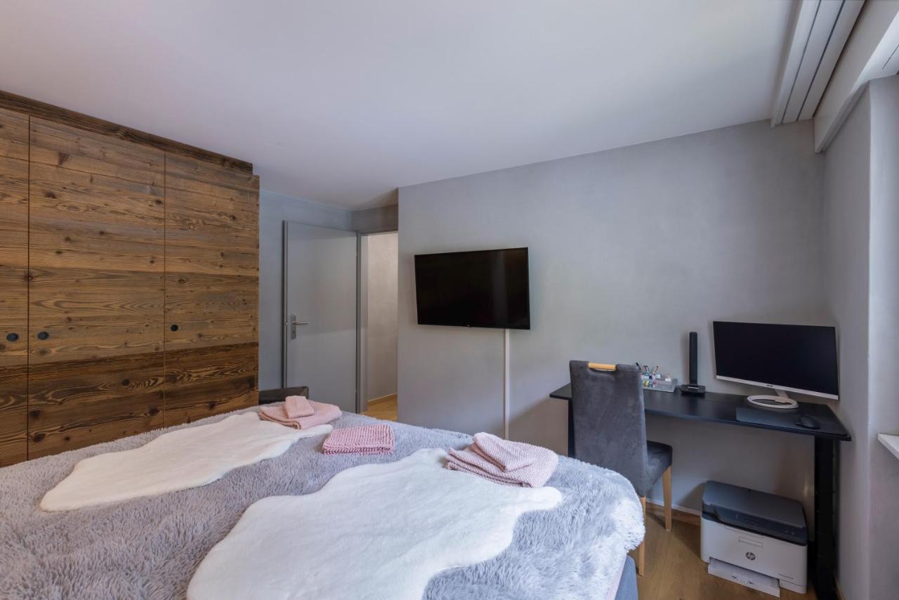 Ferienwohnung Lucky Fox Leukerbad Exterior foto