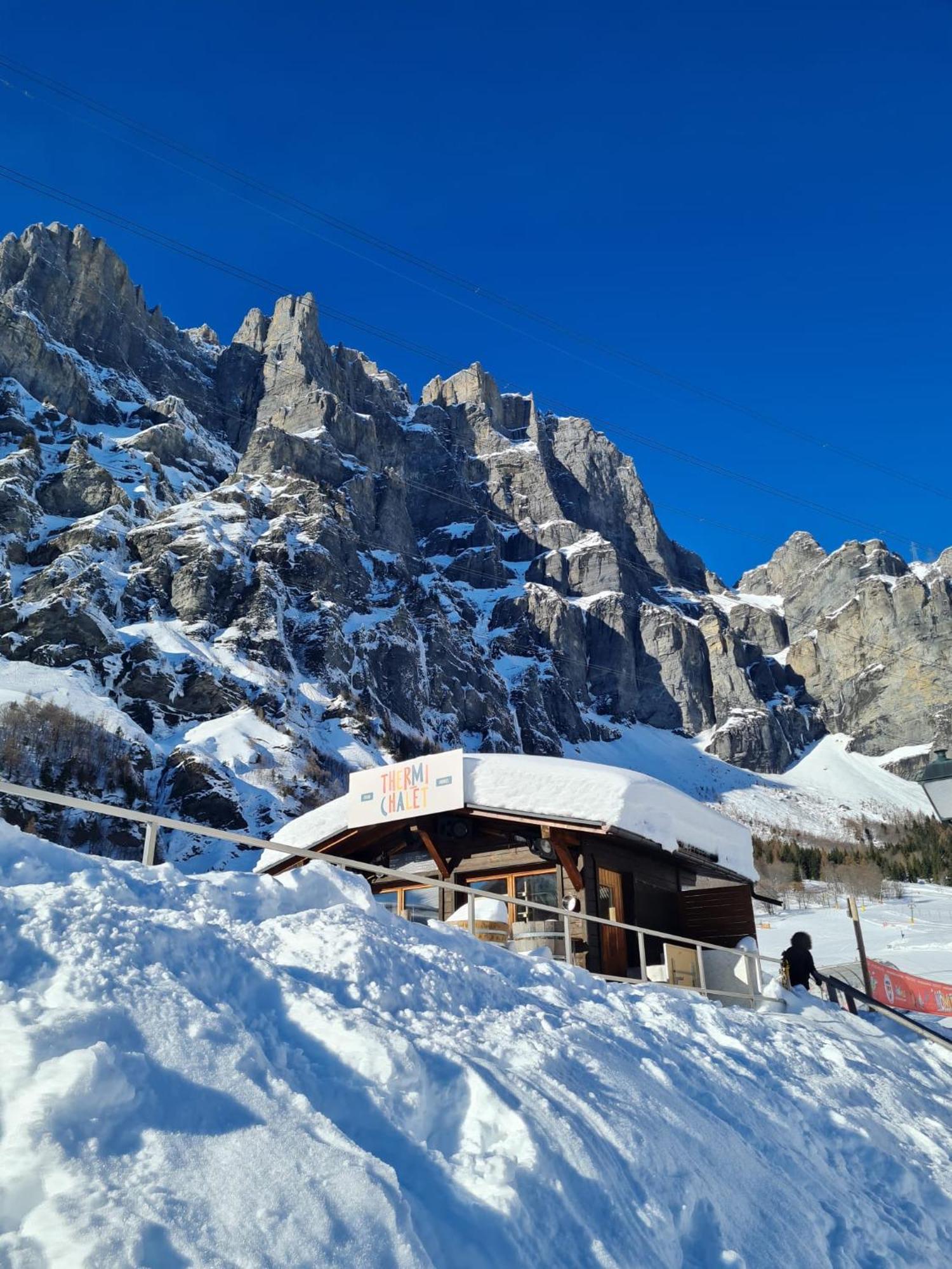 Ferienwohnung Lucky Fox Leukerbad Exterior foto